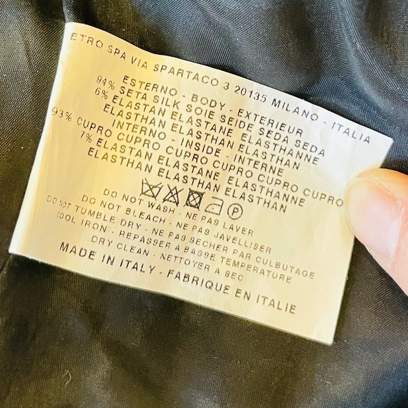 Etro Mixed Tribal and Zebra Print Dress - Picture 12 of 12